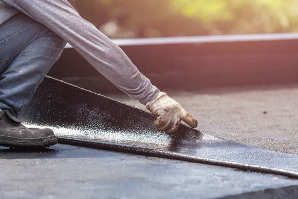 Professional Waterproofing technician working in Lowell, OR